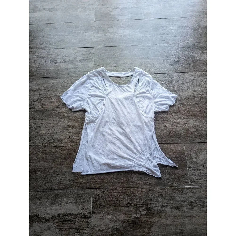 ALO YOGA Glide Short Sleeve T Shirt Cutout - Picture 2 of 7